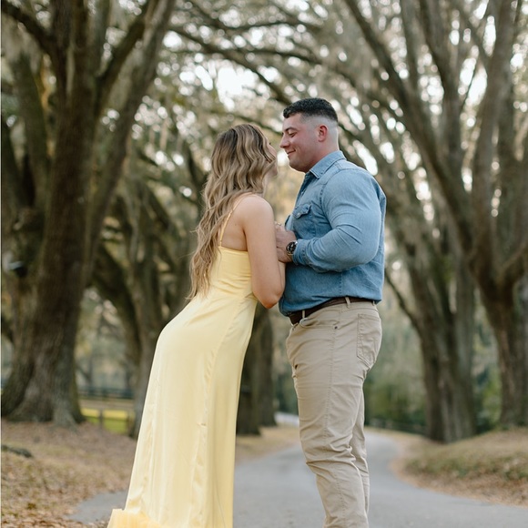 Hello molly small ruffle satin dress - Picture 3 of 4